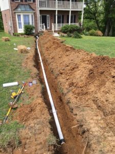 plumbers repair sewer main hermitage