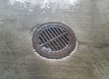 clogged floor drain repair